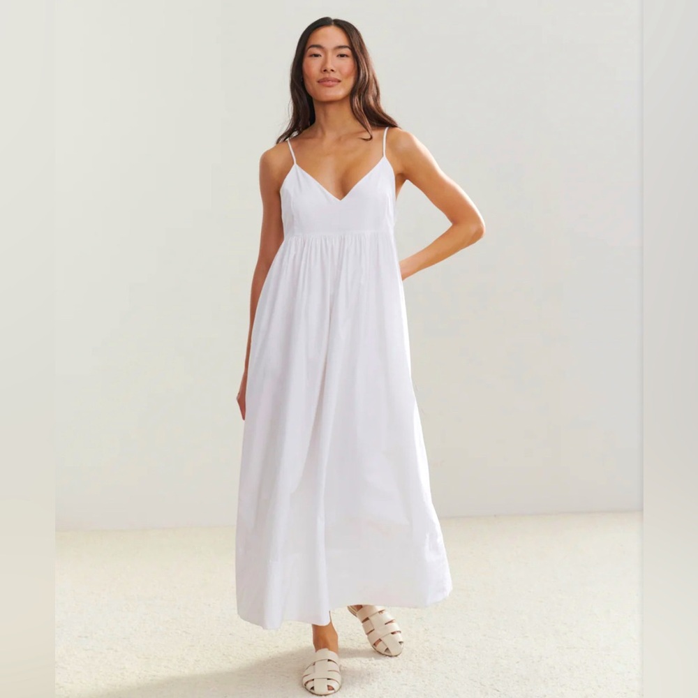 NWOT jenni kayne- Cove Dress- in white